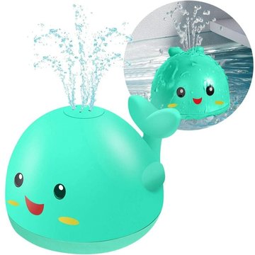 Perlerare - Jouets de bain pour bébé, jouets de bain de baleine pour les tout-petits, jouets de bain lumineux avec lumière led, jouet de bain d'eau