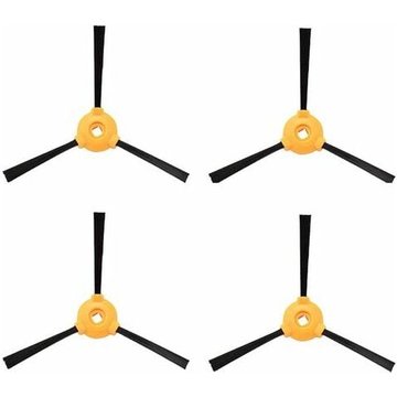 Kartokner - Kit de 4 brosses latérales pour Conga Excellence 990 Lot de 4 brosses latérales pour aspirateur robot cecotec Conga