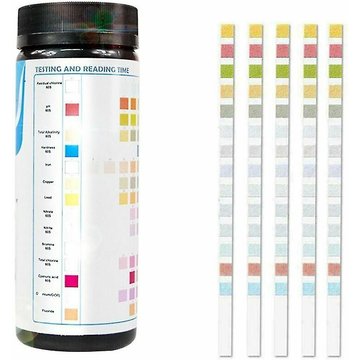 Bearsu - Kit de test d'eau potable 14 en 1 Test de qualité de l'eau pour puits et eau du robinet 50PCS