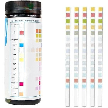 Cadeaux - Kit de test d'eau potable 14 en 1 Test de qualité de l'eau pour puits et eau du robinet 50pcs