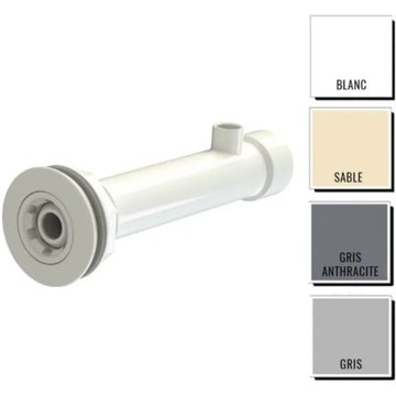 Kit hydromassage AstralPool longueur de traversée 280 mm pour piscine béton - Blanc