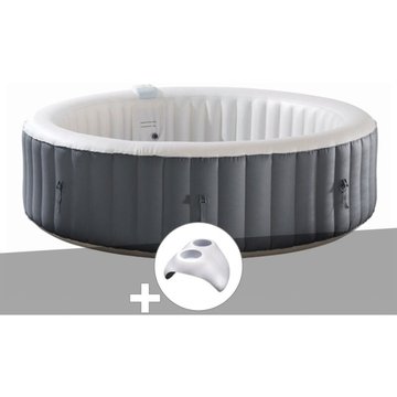 Spa gonflable Xtra rond Bulles 8 places + Porte-verre INFINITE SPA