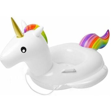 Kueatily Bébé Siège De Piscine Licorne Enfants Bouée Piscine Gonflable Bague De Natation Flottante pour Enfants de 1-6 Ans