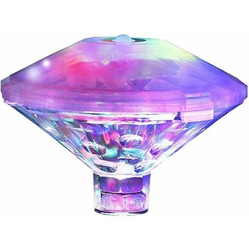Lampe de piscine VICTORIA flottante LED - Lumière disco RVB étanche - Lumière sous-marine décorative RVB pour l'heure du bain, les étangs et les piscines