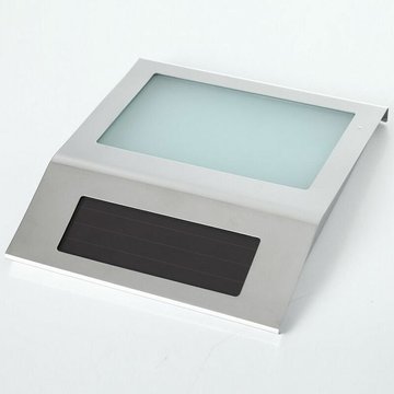 Lampe solaire TUMALAGIA à LED avec numéro de maison extérieure en acier inoxydable étanche pour piscine