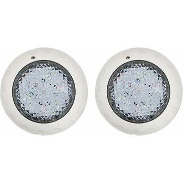Lampes de piscine à led avec télécommande rvb à changement de couleur étanche avec 108 lumières led de piscine enterrées pour piscine, étang,