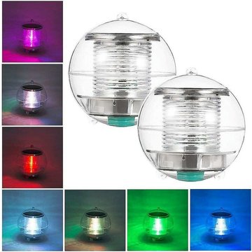 Lampes solaires flottantes ER-SIICE pour piscine, accessoires de piscine, lampes de bassin, boules solaires flottantes pour piscine, décoration multicolore