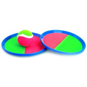 Lancer et Attraper Jeu de Balle Jeu de Plein Air pour Enfants Jeux de Cour Jeu de Plage pour Enfants (Amélioré) (2 Palettes 2 Balles)