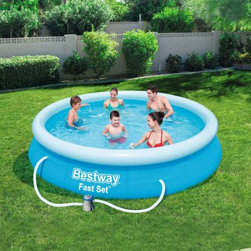 Langray - Bestway Ensemble de piscine Fast Set 366 x 76 cm 57274