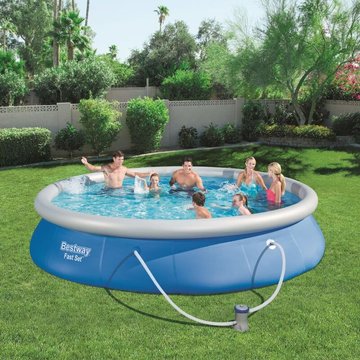 Langray - Bestway Ensemble de piscine Fast Set 457 x 84 cm 57313