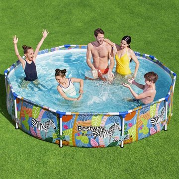 Bestway Ensemble de piscine Steel Pro Cadre 305x66 cm - Langray