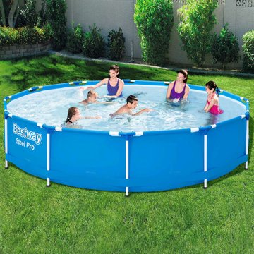 Bestway Ensemble de piscine Steel Pro Cadre 366x76 cm - Langray