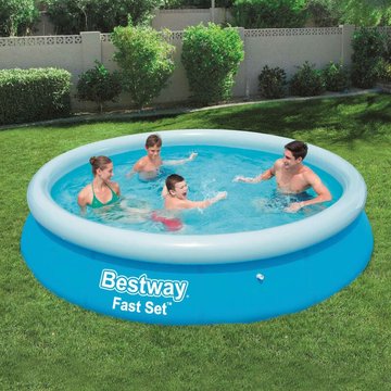 Langray - Bestway Piscine gonflable Fast Set Rond 366 x 76 cm 57273