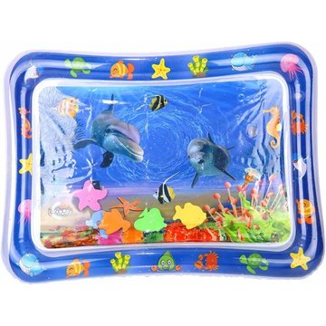 Hklffja - Tapis D'eau Pour Le Ventre Gonflable Pour Bébé, Tapis De Temps Pour Le Ventre Pour Bébé Et Tout-petit Tapis De Jeu Pour Bébé Jouets