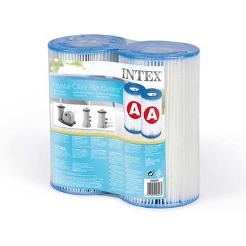 Cartouche de filtration Intex Piscine Dacron Type A 200x110mm Lot de 2 cartouches