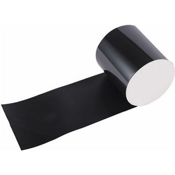 AYYQH Lilaris - Bande imperméable noire (10cm x 150cm) pour réparation de piscines et des tuyaux (bande de réparation d'urgence/bande d'étanchéité)