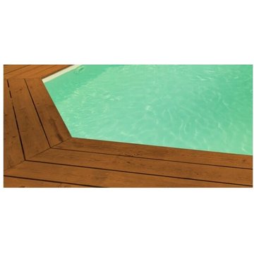 Liner piscine 75/100 compatible modèle SIBUYAN 338 x 94 beige Piscineo.com