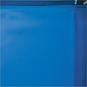 Liner bleu GRE Piscines pour piscine hors-sol ovale 7300x3750x1320 mm.