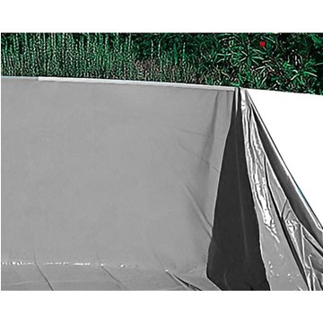 Liner piscine hors-sol ronde TOI 550x132 cm couleur gris