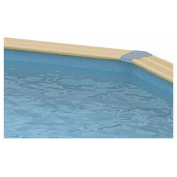 Liner seul bleu pour piscine bois Linéa 11,00 x 5,00 x 1,40 m Ubbink