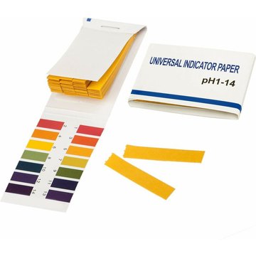 Livret de 80 Bandes de Papier Tournesol pH 1 à 14