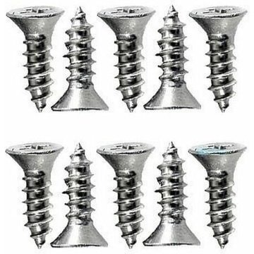 Lot de 10 vis de fixation pour rouleau compatible robot Aquavac - RCX3406 Hayward Pool Europe Gris, piscine