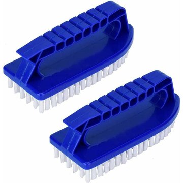 Hiasdfls - Lot De 2 Brosses De Piscine En Plastique, Murs De Sol, Brosses De Nettoyage De Piscine, Brosses De Nettoyage Professionnelles En Plastique