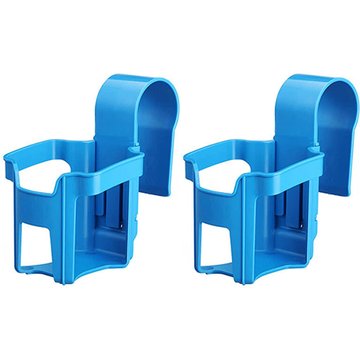Xinuy - Lot de 2 porte-gobelets de piscine en plastique - Accessoires de piscine multifonctions - Convient à la plupart des piscines