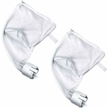 Lot de 2 sacs filtrants zippés de rechange pour nettoyeur de piscine Polaris 360 380