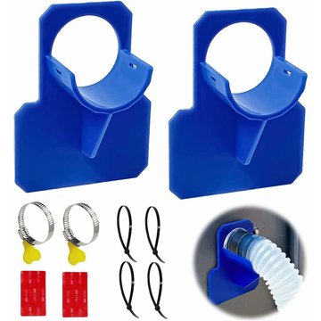 Lot de 2 Supports SWYEOOT Pour Tuyaux de Piscine, Support de Tuyau de Piscine, Accessoires de Piscine de 30 mm à 38 mm, anti-perforation, anti-déchirure