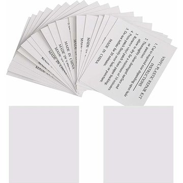 Lot de 50 Patchs de Réparation 5,5 x 6,5 cm Rustine de Réparation pour Piscines, Matelas, Bouées, Spas Gonflables,GU.B/bon