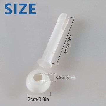 KINARITO - Lot de 24 broches pour piscine - 6 cm - Avec capuchon - Accessoires pour piscine