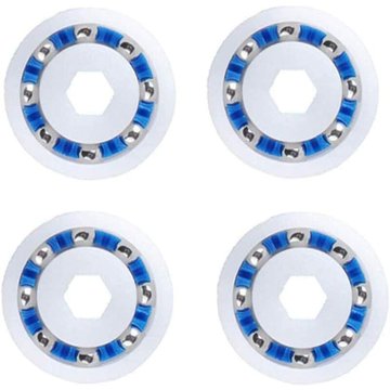KMOND - Lot de 4 roulements à billes adaptables compatibles avec roue de Polaris 360 380 3900 Sport robot nettoyeur de piscine (équivalent à)