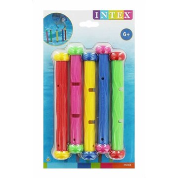 Lot de 5 bâtons de jeux WAHAISON pour piscine