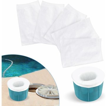 Lot de 5 paires de chaussettes de piscine SWYEOOT en nylon élastique pour skimmer de piscine