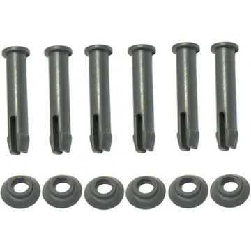 Lot de 6 goupilles + joints pour piscines tubulaires Steel Pro Max ø 3,05 / 3,66 m Bestway