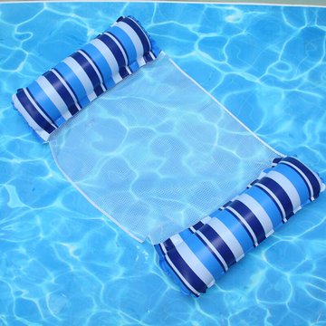 Ocxin - Matelas à air pour piscine, jouet de piscine, hamac à eau, accessoires de piscine, matelas à air 4 en 1, hamac gonflable à eau pour fauteuil,