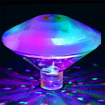 Lumière de Piscine Harry de LED Couleur, Lampes Submersibles LED avec 8 Modes, IP67 Lumière Piscine Flottante pour Salle de Bain, Lampes Submersibles