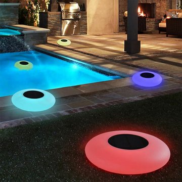 Lumière de piscine flottante SONIATKIA, mise à niveau des boules de piscine LED à changement de couleur RVB, jouets de bain lumineux étanches, veilleuse à