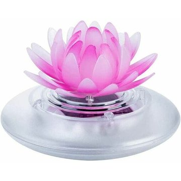Lumière solaire de fleur de lotus YOYO, veilleuse de fleur de lys à changement de couleur, fontaine de jardin flottante pour piscine