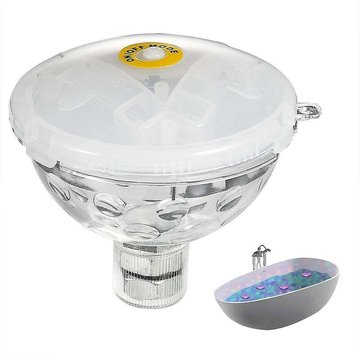 Lumière submersible colorée de jouet imperméable à l'eau avec 5 modes de flash pour piscine/salle de bain/baignoire/bar