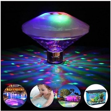 Lumières de bassin, lumières sous-marines RVB pour soirée disco, lumières de piscine multicolores avec 7 modes d'éclairage pour fontaine, piscine