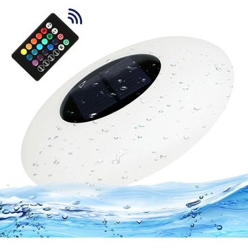 Aougo - Lumières de Piscine flottantes solaires - Lumières de Piscine solaires colorées à led - Lumières de Piscine étanches, lumières de Piscine