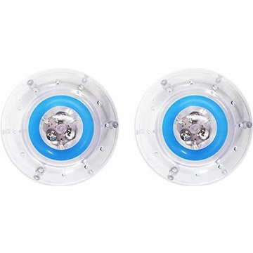 Lumières de piscine Lumière led flottante avec 7 lumières de baignoire clignotantes de couleur Lumière led de bain pour fontaine Aquarium Baignoire