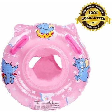LYCXAMES -- Anneau de natation gonflable pour bébé, anneau de natation pour bébé avec siège de bain, entraîneur de natation pour bébé, pneu de
