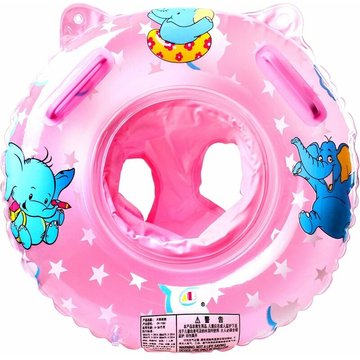 LYCXAMES -- Anneau de natation Siège de bain pour bébé Aide à la flottabilité pour bébé avec siège de bain en PVC pour jouet d'aide à la flottabilité