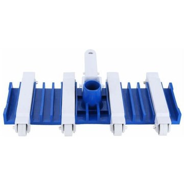 Machine de nettoyage de piscine LIVE HOUSE : Tête d'aspirateur de piscine avec roues, outils de nettoyage à poignée réglable amovible