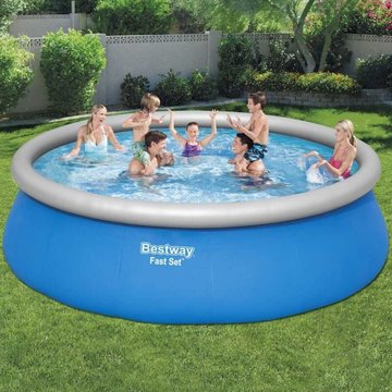 Ensemble de piscine gonflable ronde Fast Set Bestway