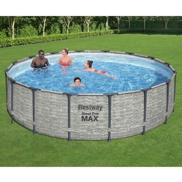 Piscine ronde Power Steel 488x122 cm Bestway