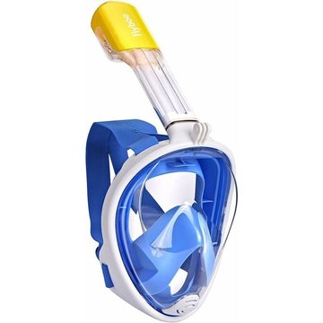 Ocxin - Masque de plongée Masque de plongée en apnée Masque intégral, vue panoramique à 180 degrés Masques de plongée au design intégral, lunettes de